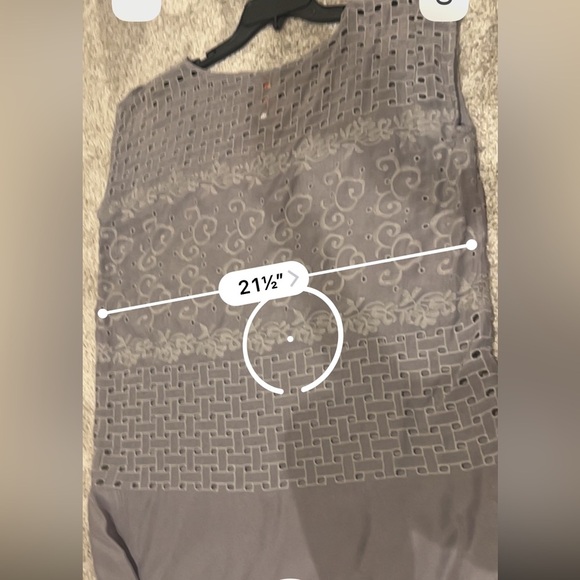 Johnny Was Gray Tunic Sz:M - Picture 10 of 14